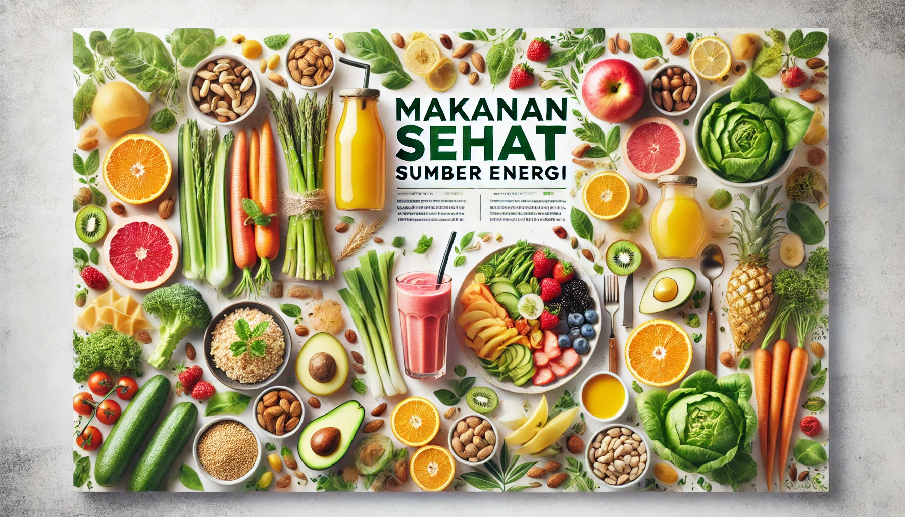 Makanan Sehat Sumber Energi