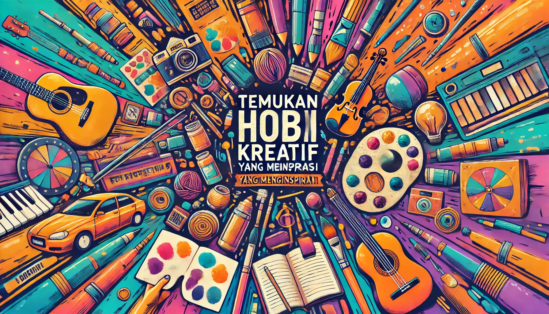 Temukan Hobi Kreatif yang Menginspirasi