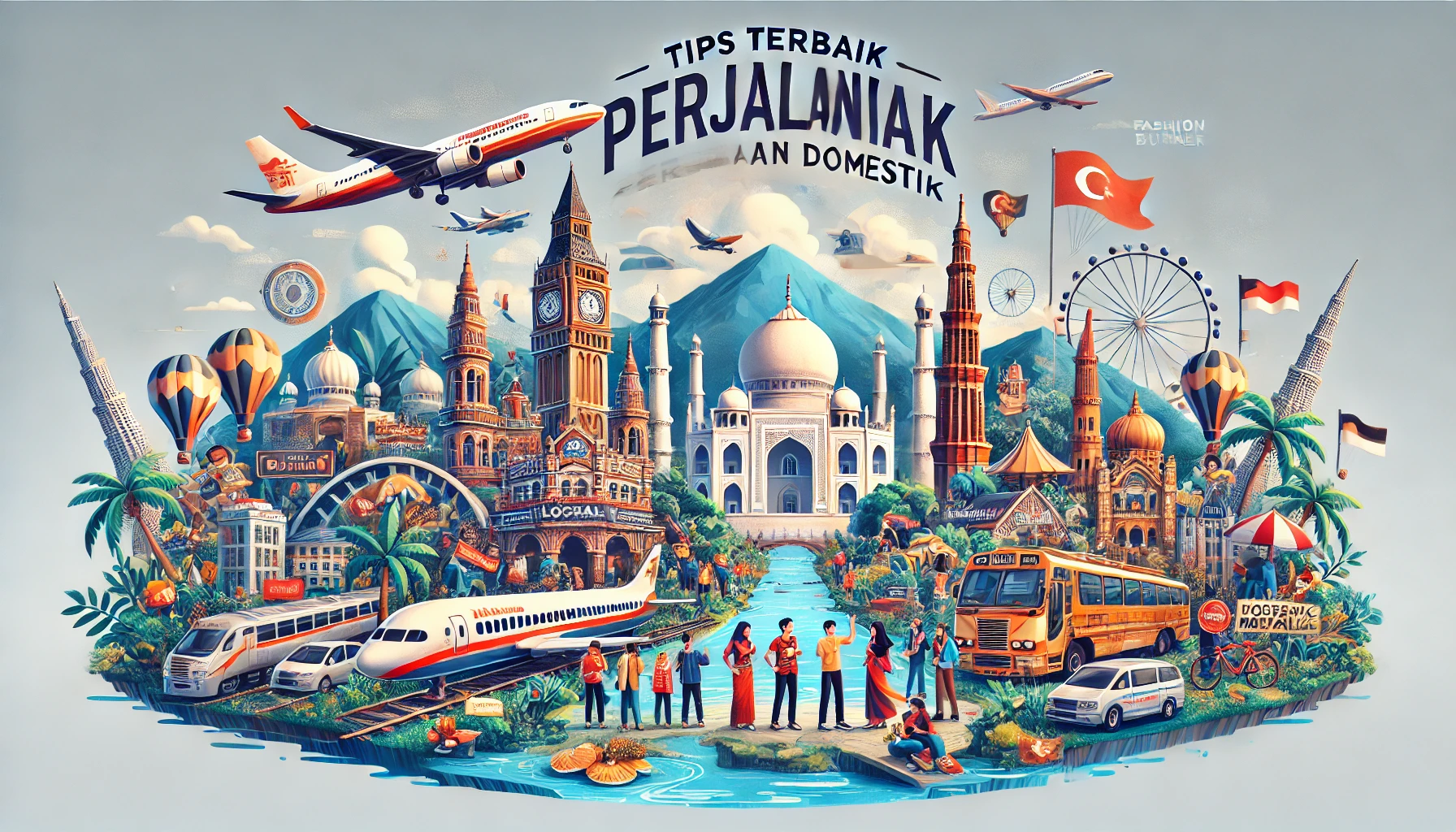 Tips terpaik perjalanan domestik