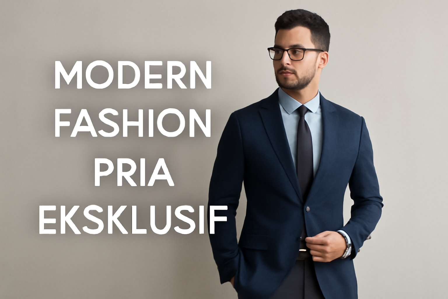 Modern Fashion Pria Eksklusif