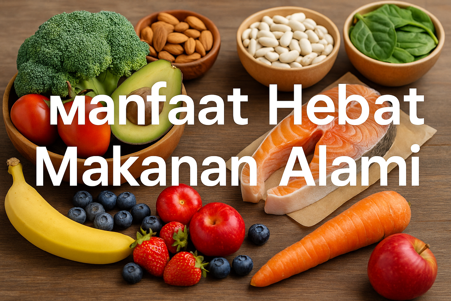 Manfaat Hebat Makanan Alami